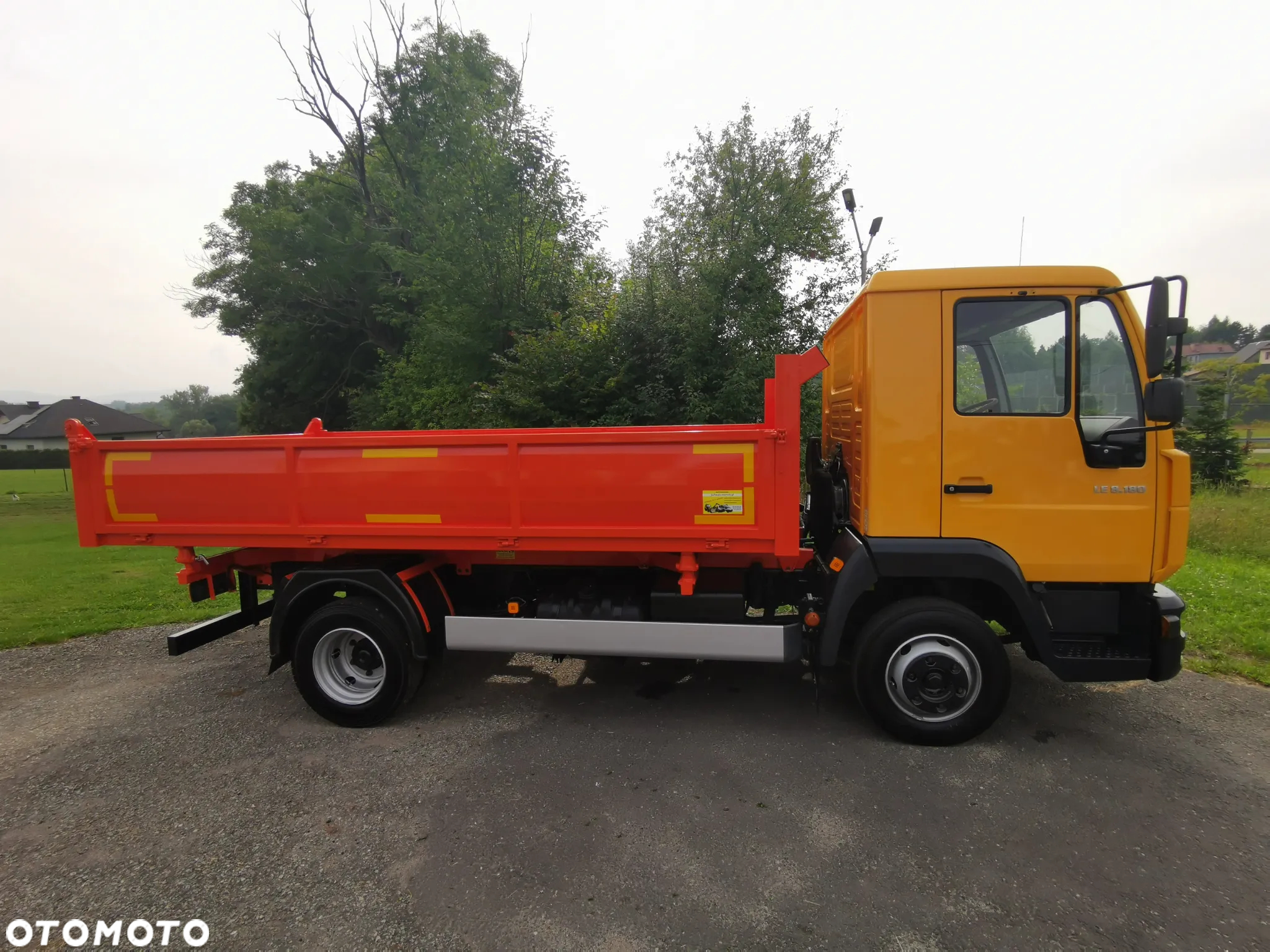 MAN LE 8.180 L2000 NOWA WYWROTKA WYWROT KIPER 3S! JAK NOWY! ZOBACZ! tgl - 12