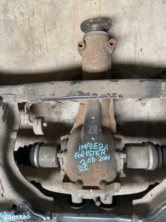 Diferential, grup spate SUBARU IMPREZA sau FORESTER 2.0 diesel an 2011 - 1
