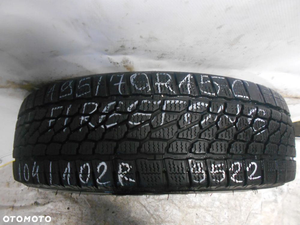 OPONA POJEDYNKA 195/70R15C FIRESTONE VANHAWK 2 WINTER DOT 3522 8MM - 1
