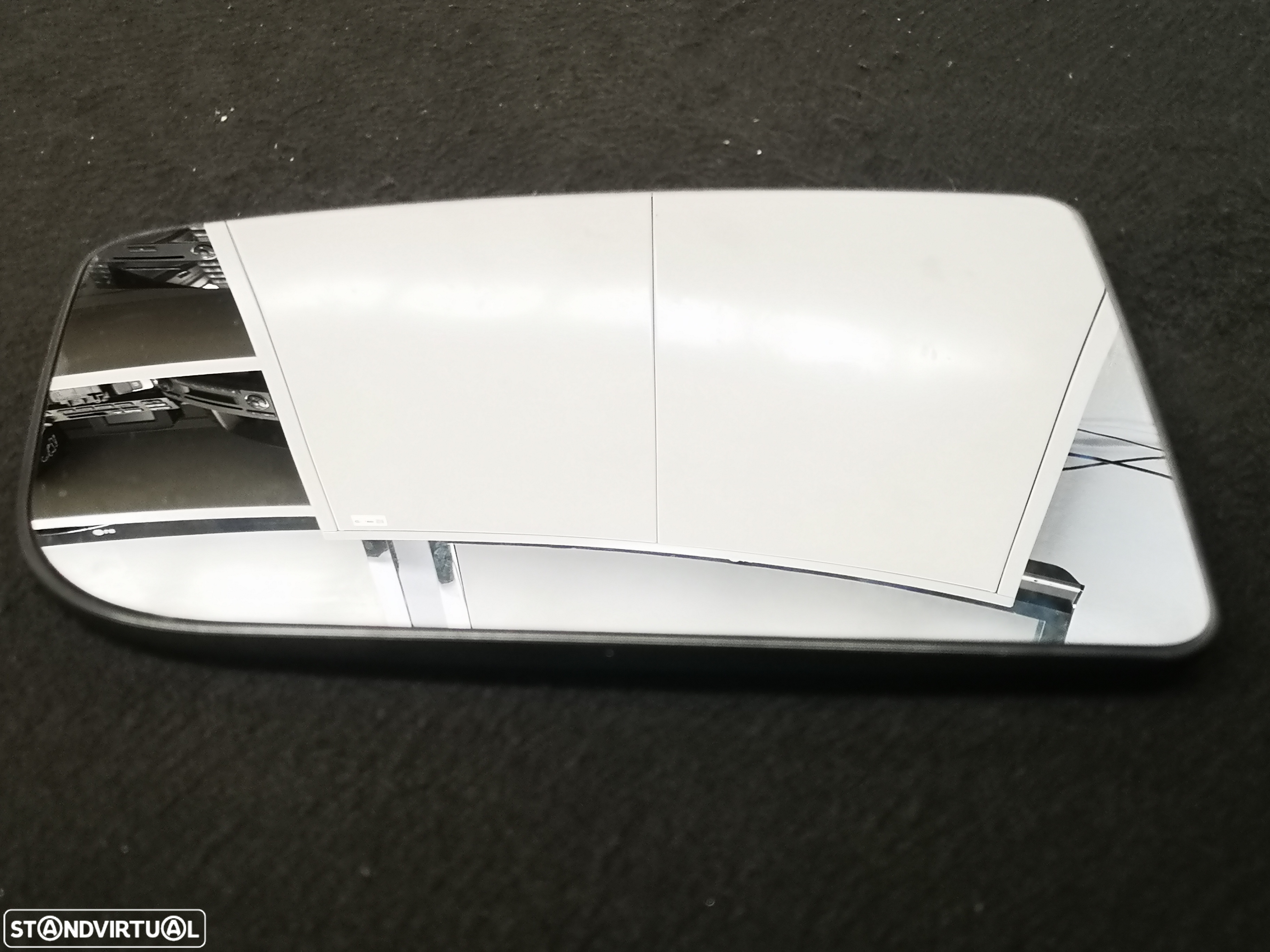 Vidro do espelho retrovisor esquerdo originais Mercedes sprinter w906 2006+ - 2