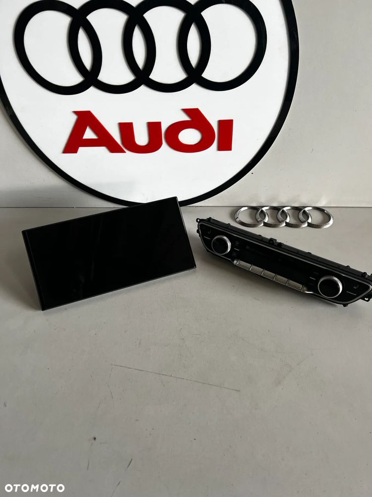 WYŚWIETLACZ AUDI A4 A5 B9 DOTYK LCD EUROPA MIB 3 8W0919620 PANEL KLIMATYZACJI 8W0820043T - JAK NOWE - 1
