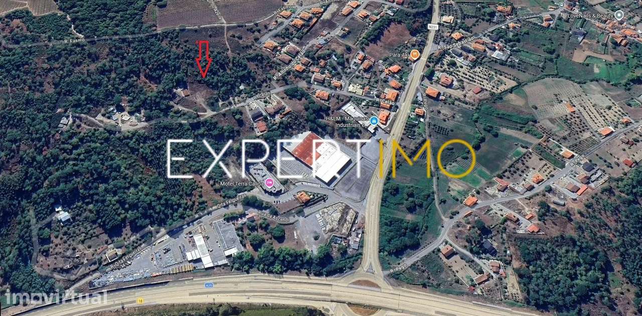 Terreno Urbano - 6 600 m2 - Periferia Cidade Viseu - Viabilidade... - Grande imagem: 5/8