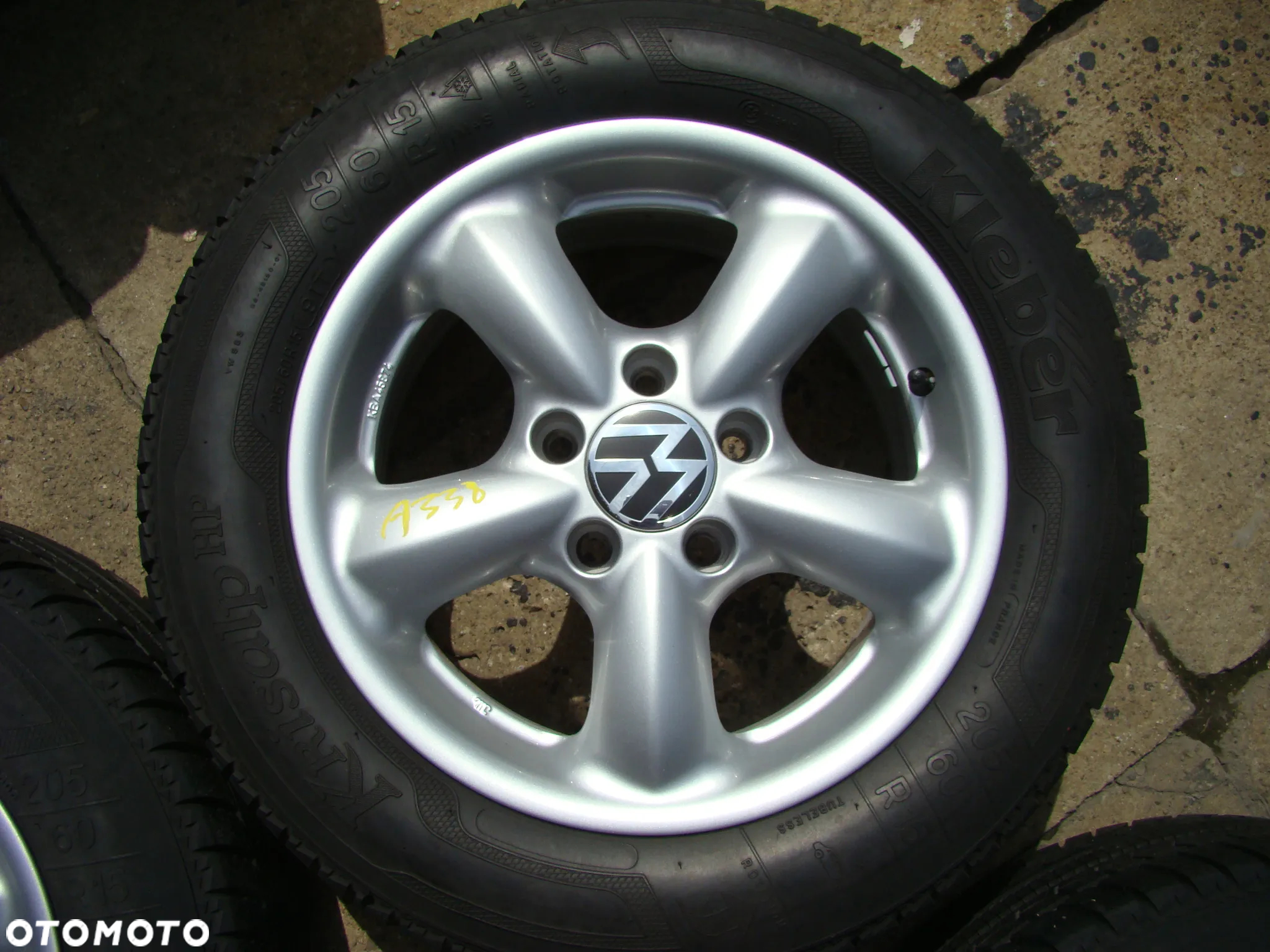 a338 5x112 VW Transporter Multivan Caravelle T4 Caddy Sharan 7jx15 Lato 205/60 - 5
