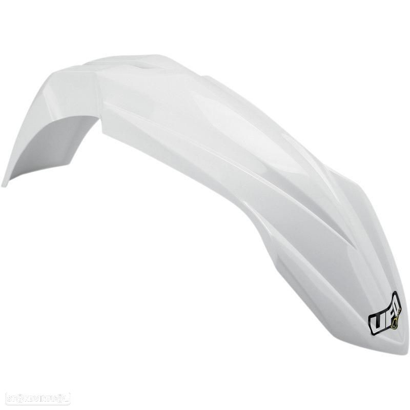 guarda lamas dianteiro ufo branco yamaha - 1