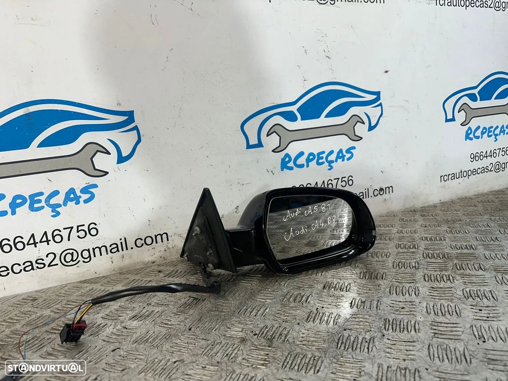 .Espelho Retrovisor Lateral Esquerdo Direito Original Audi A5 8T / A4 B8 1º fase - 8