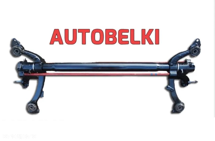 Regenerowana tylna belka PEUGEOT 206 z ABS MYSZKÓW ŚLĄSK 2 lata gwarancji - 1