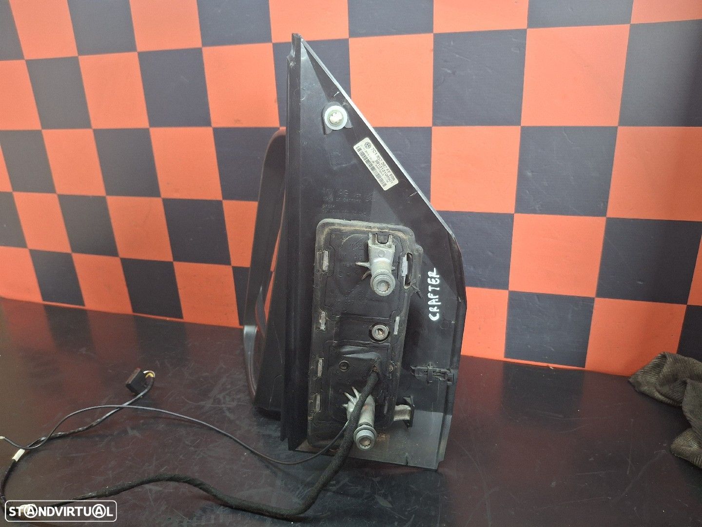 Espelho Retrovisor Esquerdo Electrico Volkswagen Crafter Caixa (Sy_, S - 2