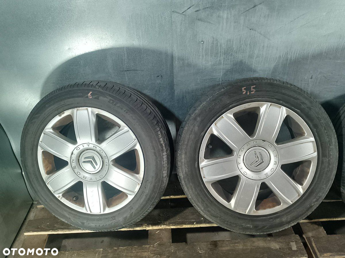 FELGI ALUMINIOWE KOMPLET 16 Z OPONAMI CITROEN C4 DIAMONDBACK DSH 11 - 9