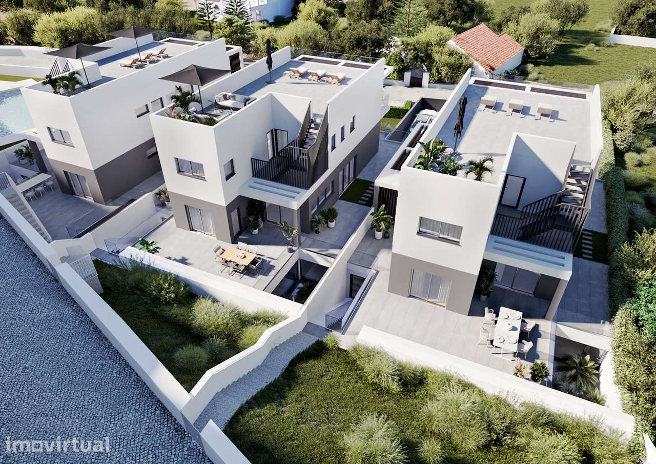 SOPÉ DA SERRA | Lote 11 | V4 com Projeto Aprovado e Piscina Comum - Grande imagem: 4/24