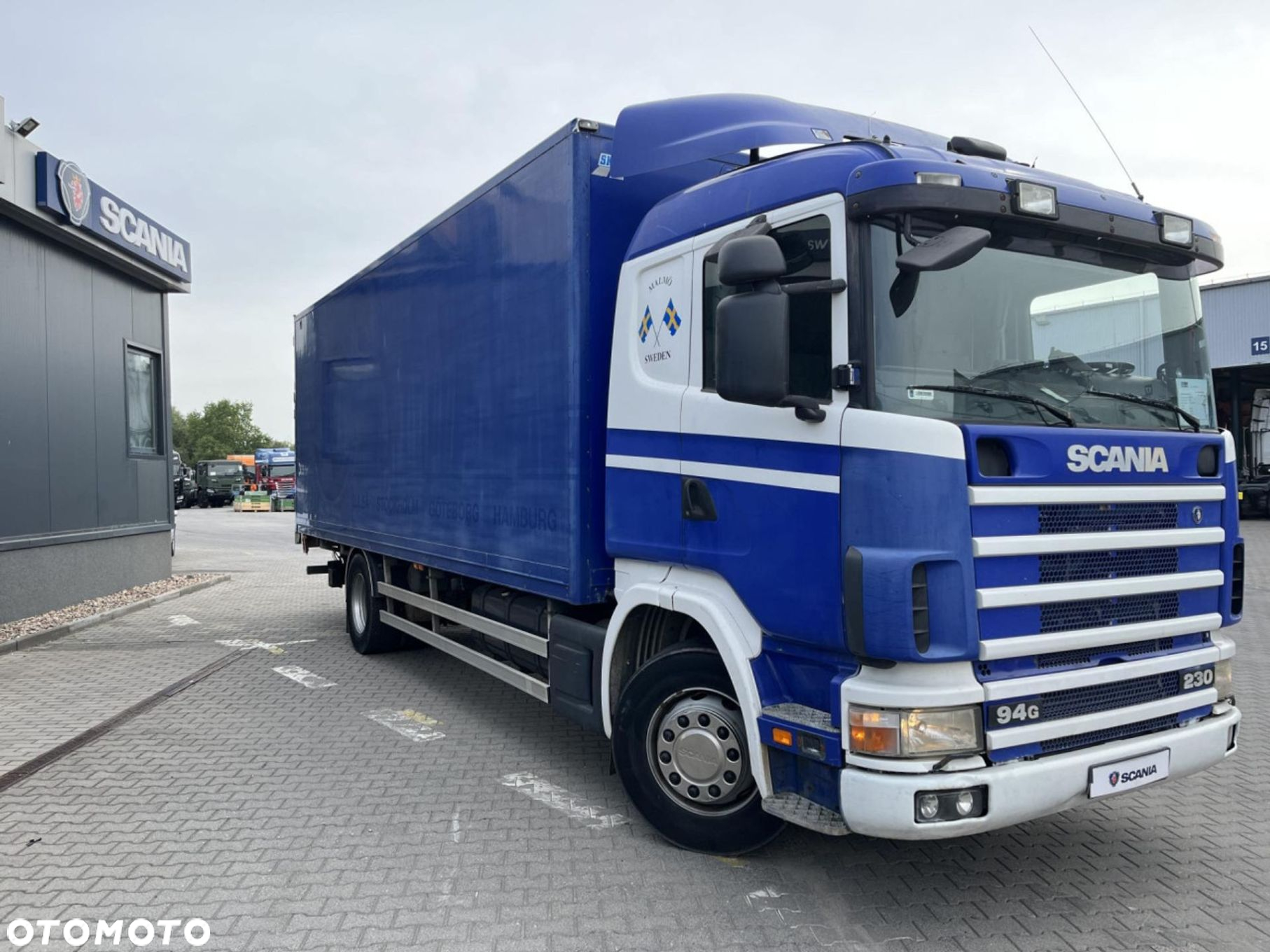 Scania R94 GB4X2NB 230 Zawieszenie przód i tył poduszka - 3