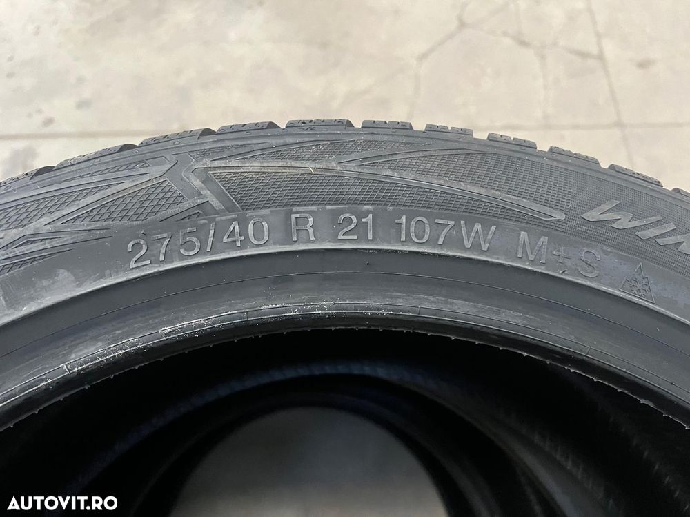 Vând set anvelope 275/40/21-315/35/21 vredestein de iarnă noi - 7