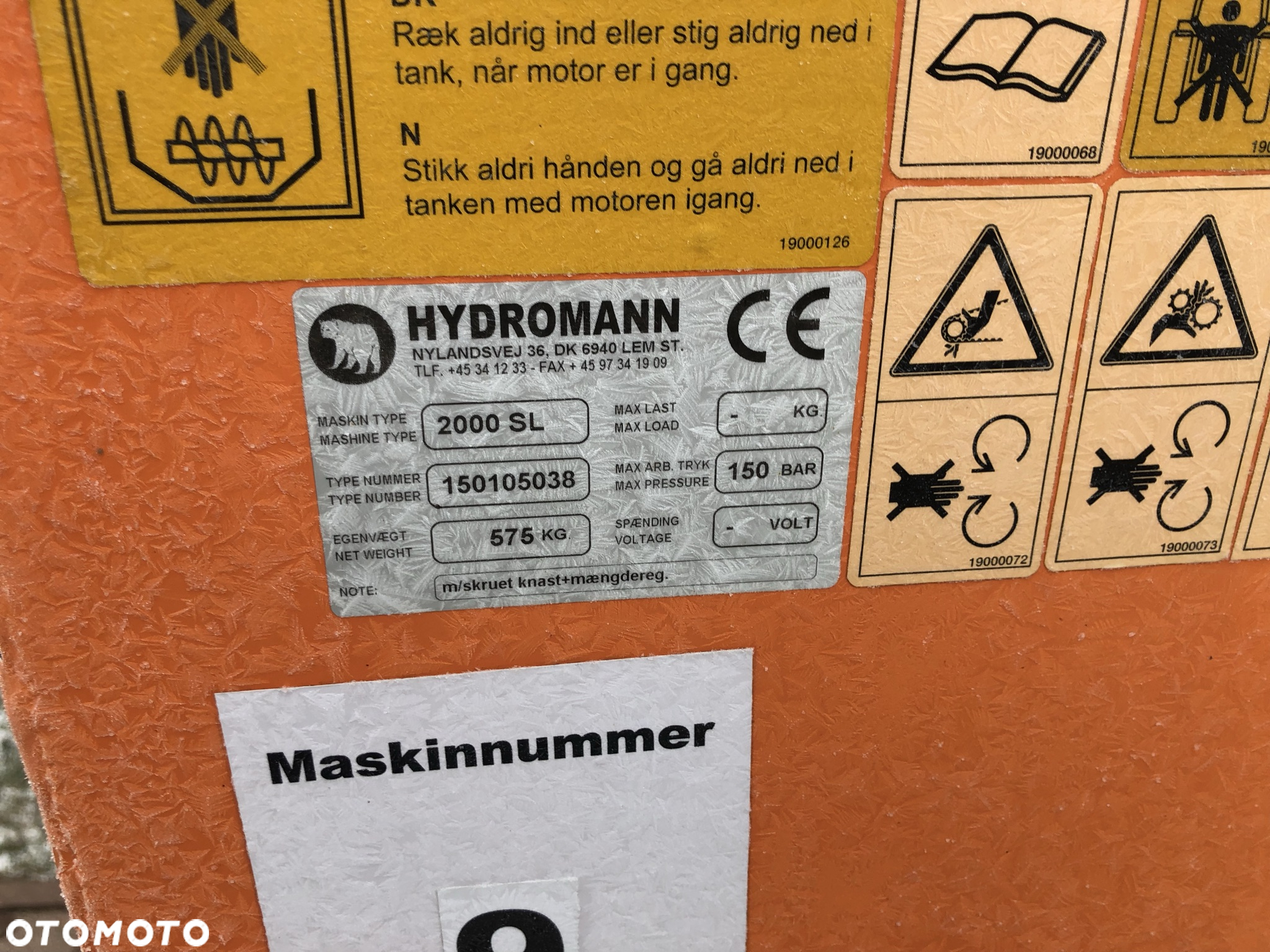 Hydromann Podwieszana Piaskarka Solarka zimowe utrzymanie Epoke posypywarka - 24