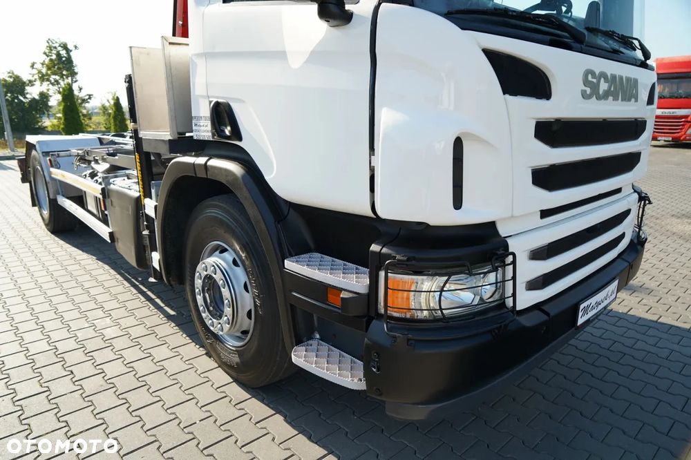 Scania P 280 / SIŁOWNIK DO WYWROTU / + HDS HMF 635 / UDŹWIG 1 500 KG / MAX WYSÓW 7 M / STEROWANIE RADIOWE / EURO 6 - 15