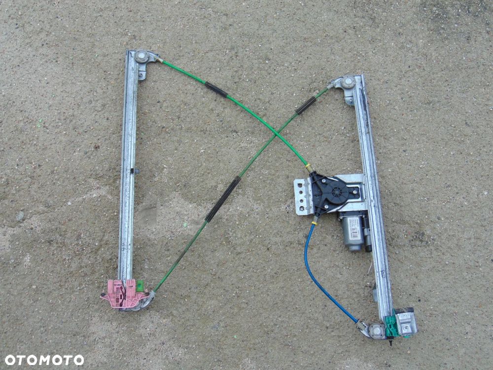 Mechanizm podnośnik szyby pasażera prawy przód przedni Fiat Scudo Citroen Jumpy Peugeot Expert 2 II 06-13r - 2