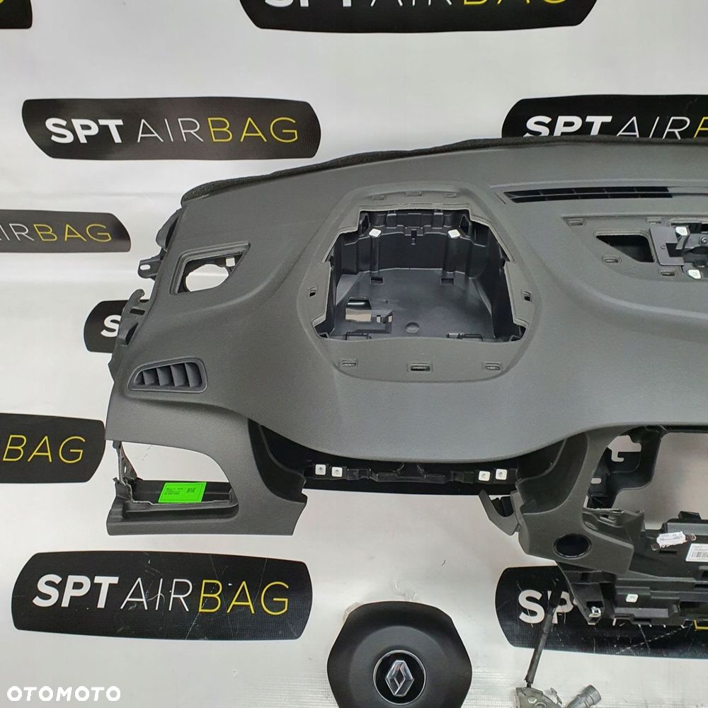 RENAULT MEGANE IV 4 GT DESKA ROZDZIELCZA HEAD UP START STOP KONSOLA KOKPIT PULPIT PODUSZKI AIRBAG AIR BAG PASY KIT SET - 2