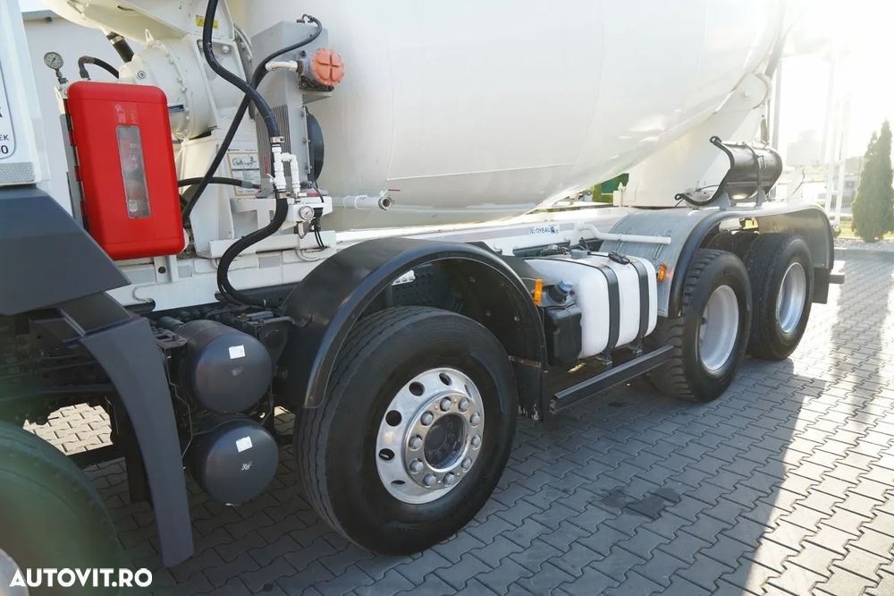 Mercedes-Benz AROCS 3240 / 9M3 BETONIERĂ / 8x4 / BETONIERĂ / AUTOMATĂ / CAMERĂ / JANTE DIN ALIAJ - 11