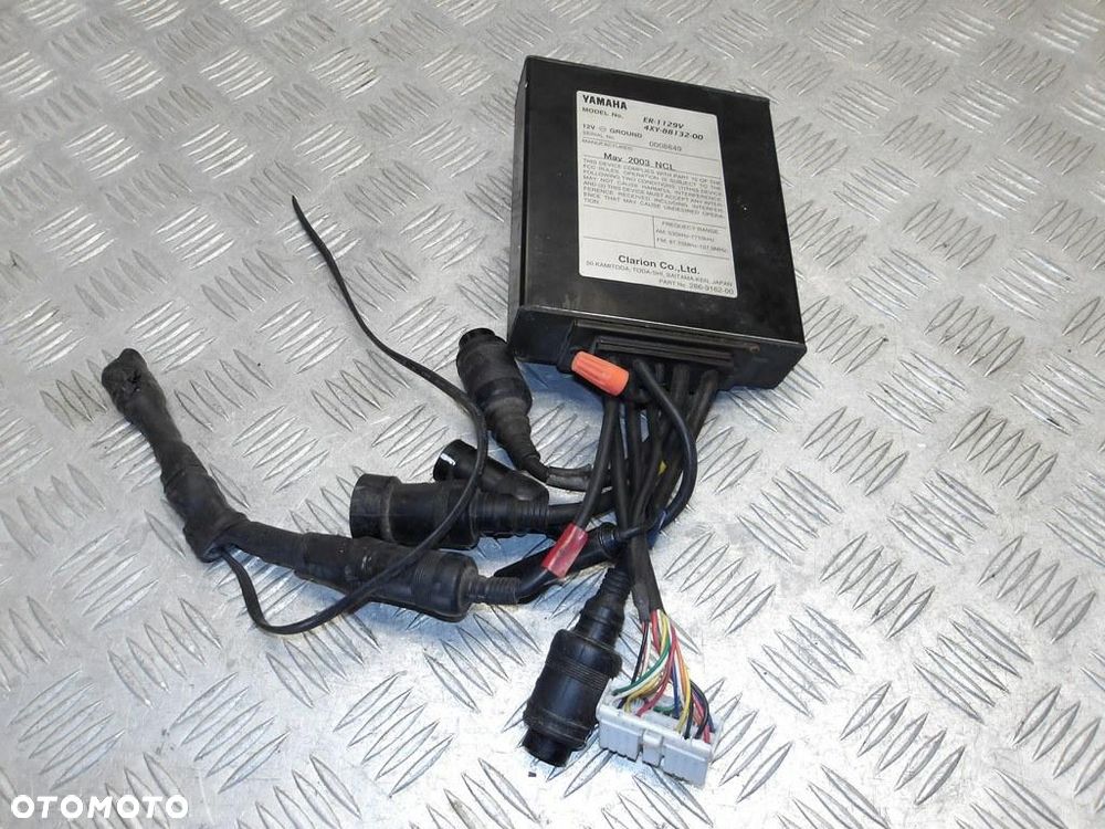 Radio moduł radia Amp Power YAMAHA XVZ 1300 ROYAL STAR VENTURE 99-13r   PN. 4XY-88132-01 - 1