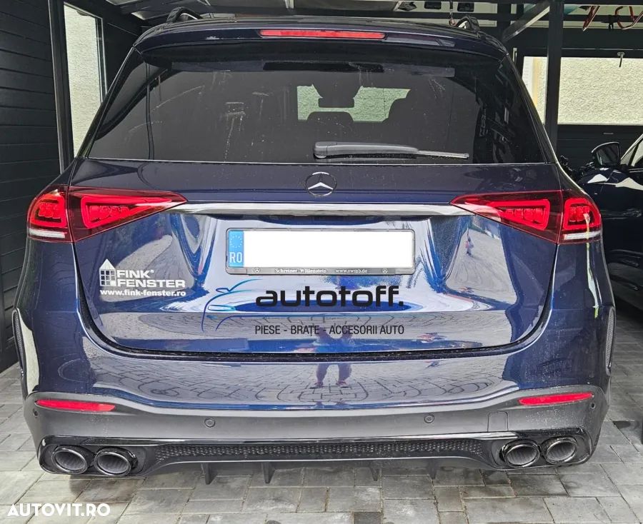 Difuzor 53AMG Mercedes GLE W167 SUV (2019+) Full Black - 3