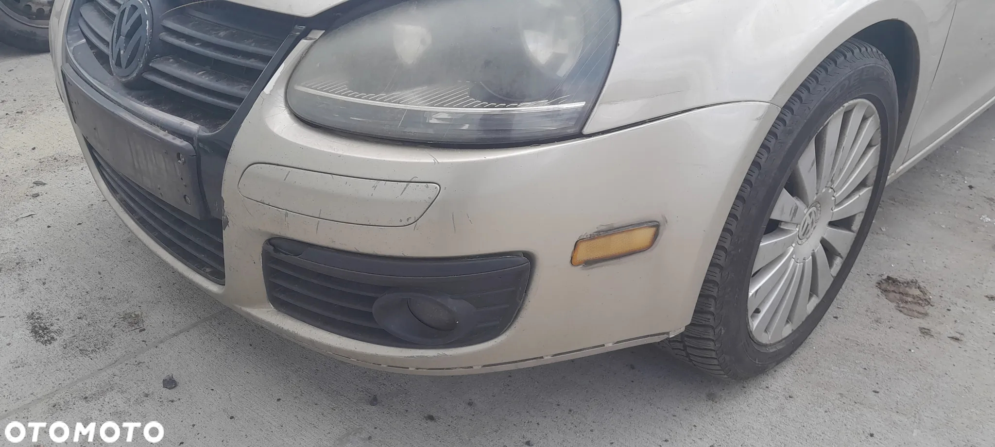 VW JETTA V ZDERZAK PRZEDNIA PRZÓD KOMPLETNY USA LD1W nr. 5/5 - 2