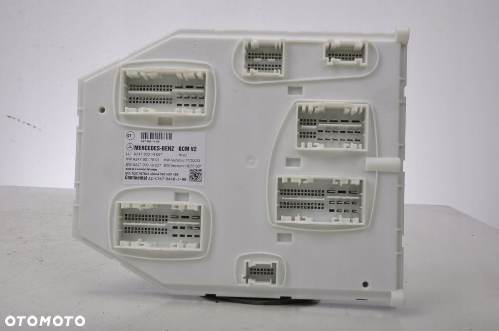 MERCEDES W177 2.0 MODUŁ STEROWNIK BCM A2479001406 - 3