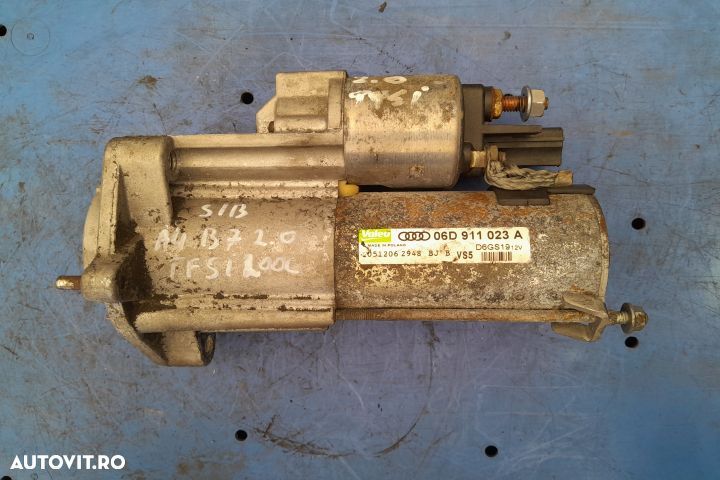Electromotor 06D911023A  D6GS19  2.0 TFSI MX1253 Audi A4 B7 [2004 - 2 - 1