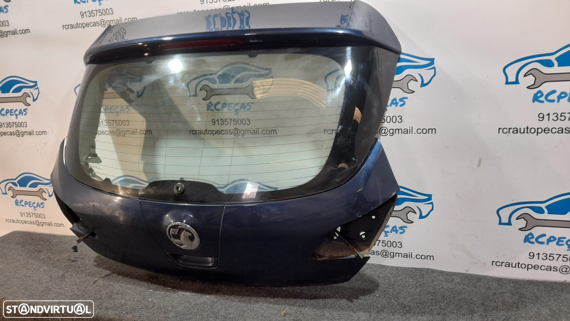 PORTA TAMPA MALA OPEL ASTRA J P10 13372624 FECHO PUXADOR MOTOR VIDRO 3º STOP - 2