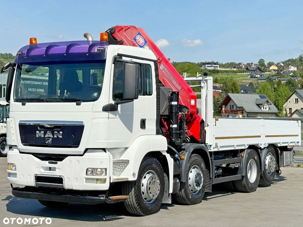 MAN TGS 35.440 * SKRZYNIA 6,00 m + HMF 4220 K6 + PILOT* 8x4 - 4