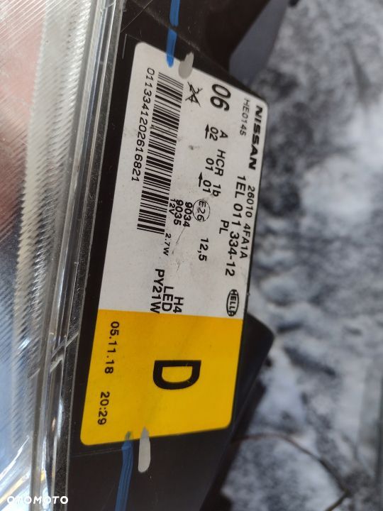 lampy nissan NV200 led komplet EU całe - 3