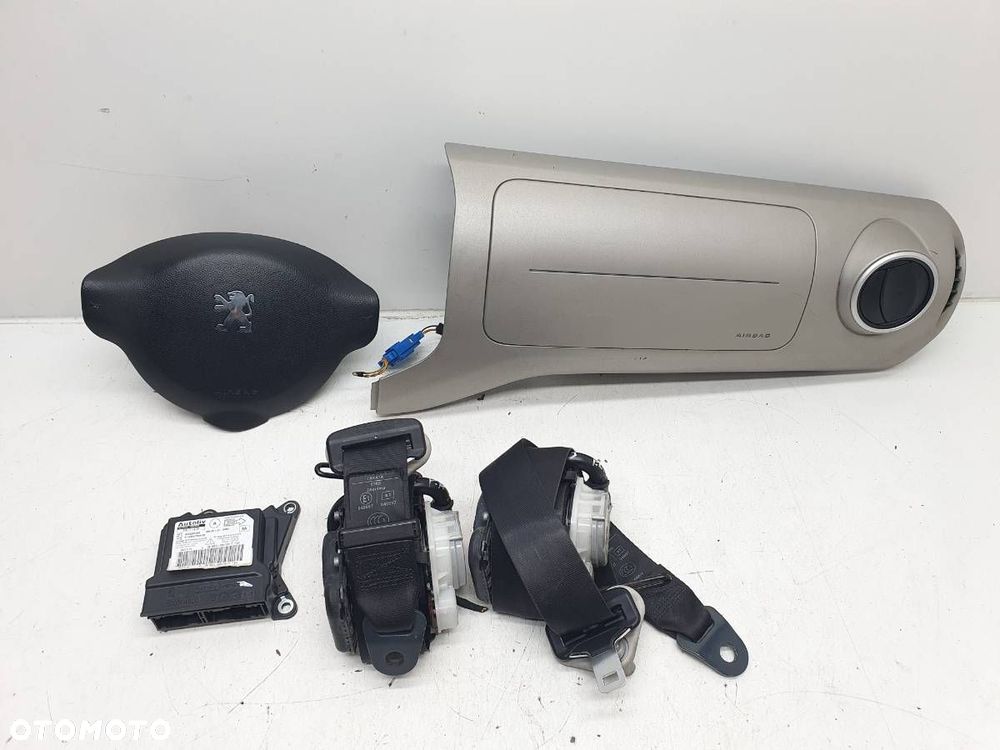 PODUSZKI PASY SENSOR AIRBAG KOMPLET PEUGEOT PARTNER II EUROPA - 1