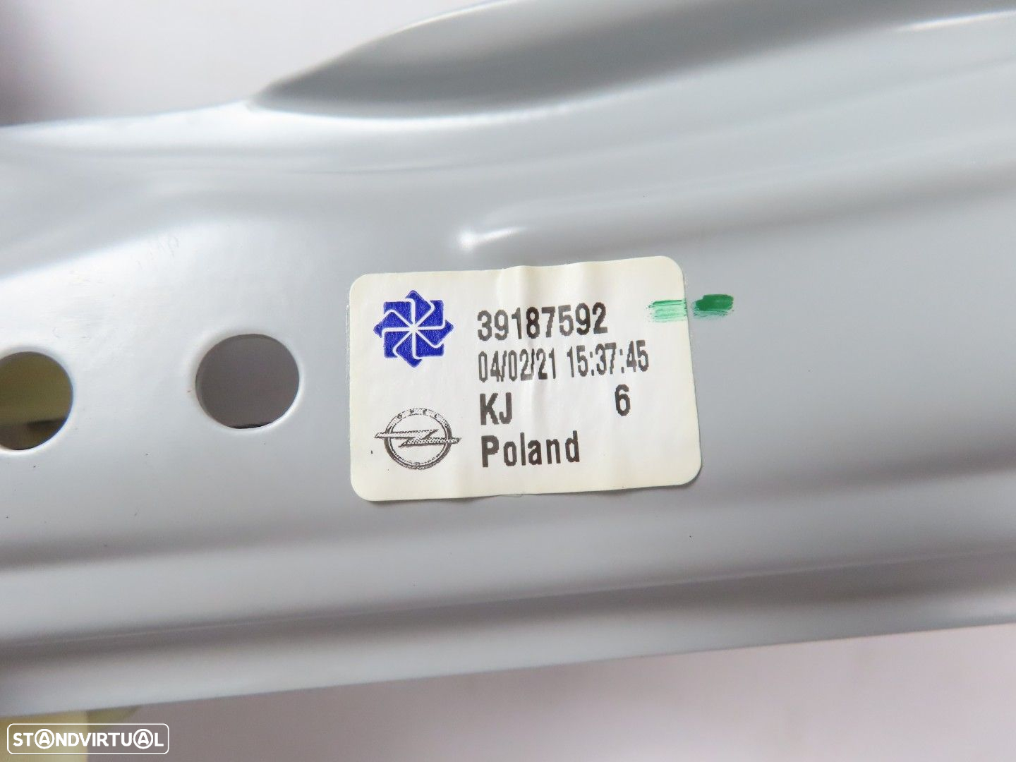 Elevador da Porta Com Motor Direito/Trás Seminovo/ Original OPEL CROSSLAND X (P1... - 4