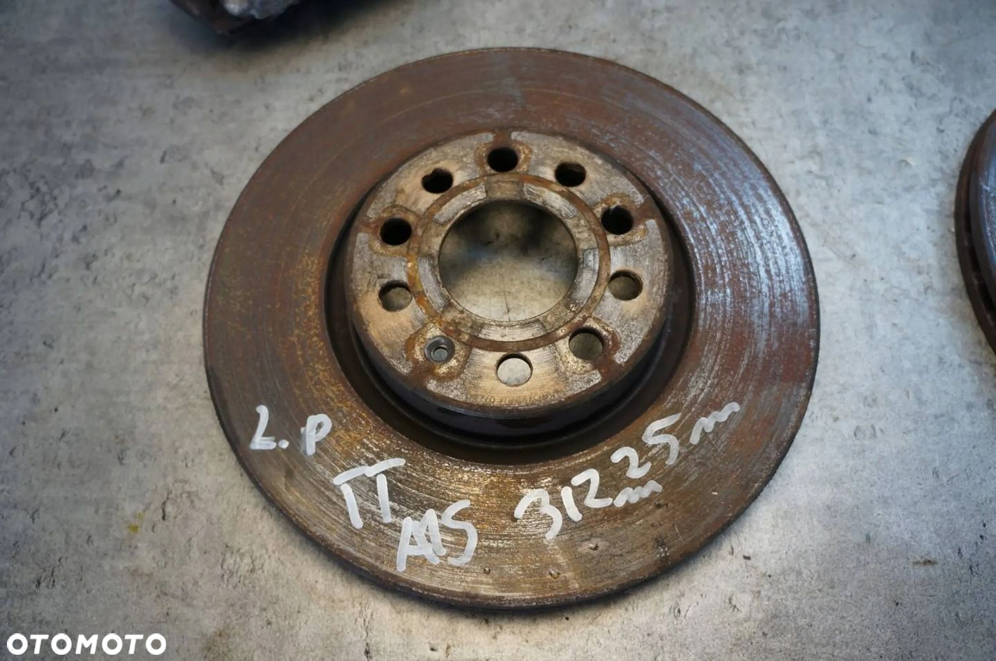 ZACISK ZACISKI TARCZE HAMULCOWE 312 MM SWAP AUDI TT A3 8P 2.0 TFSI - 6