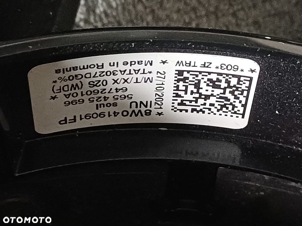 NR 101 Kierownica multifunkcja do Audi A4 B9 2022 rok 8W0419091FP 8W0419689 - 9