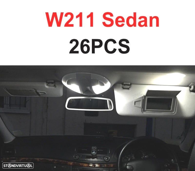 KIT COMPLETO LAMPADAS LED INTERIOR PARA MERCEDES SPRINTER 906 W906 06-13 - 4