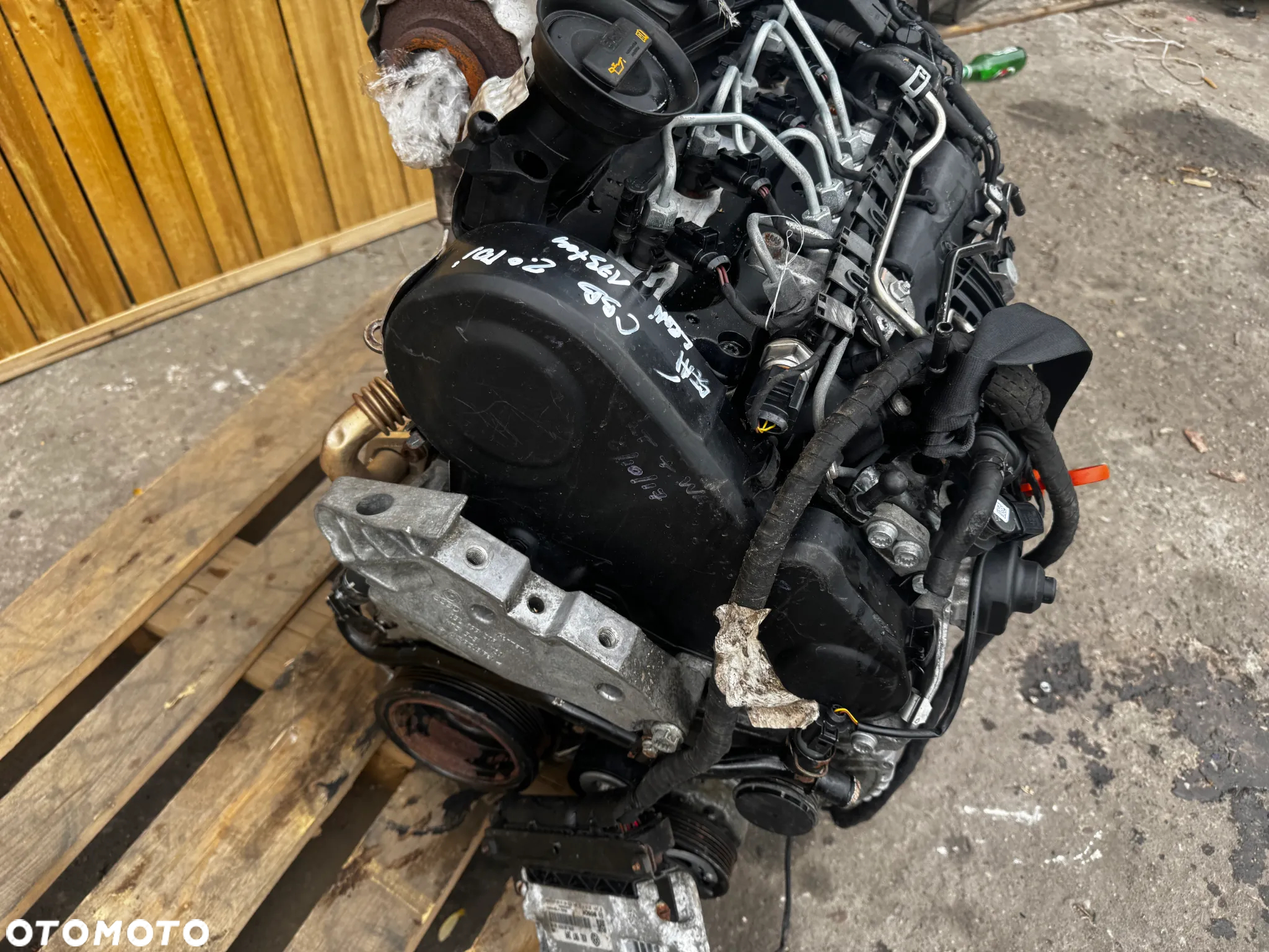 silnik cbb 2.0 tdi tiguan sharan passat kompletny 173 tys - 6
