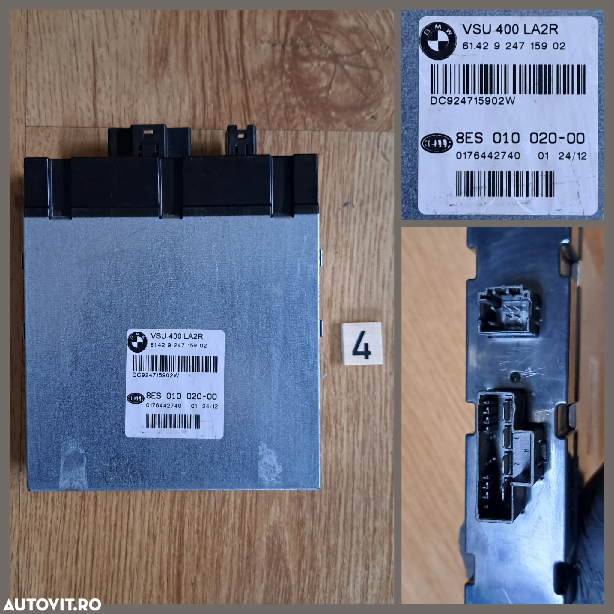 Modut TV Tuner RSE modul bluetooth telematic calculator ICM modul VSU control voltaj original bmw F07 F10 F11 G30 G32 F01 F02 F12 F15 F16 - 5