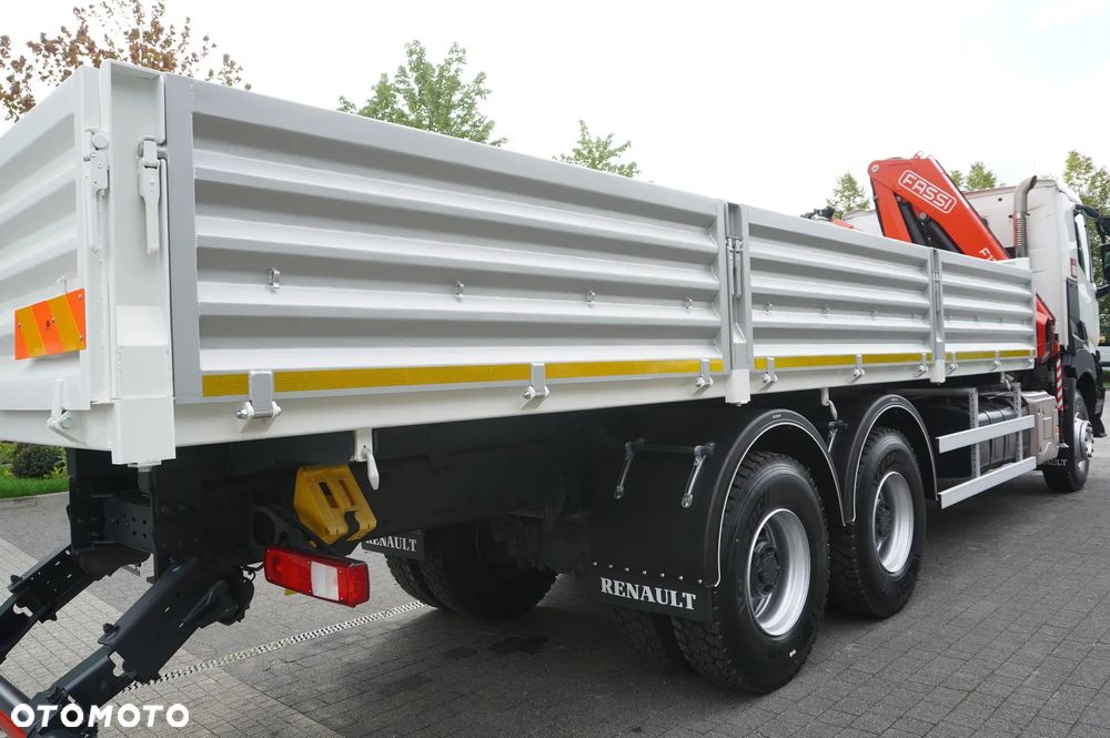 Renault K380 6×4 / HDS 7,85 t / Fassi F175 / 120 tys. km! / wywrotka 2-stronna - 22