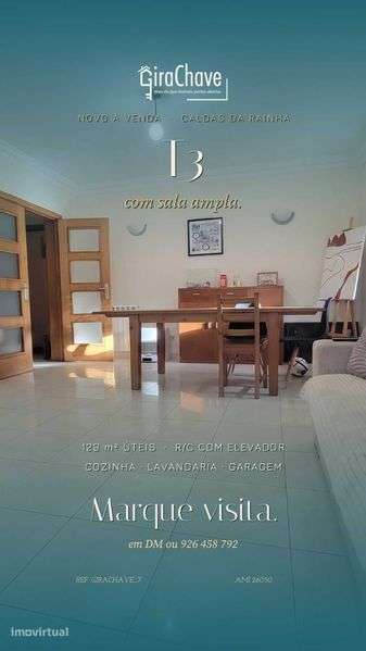 Apartamento T3 para Venda nas Caldas da Rainha - Grande imagem: 2/5