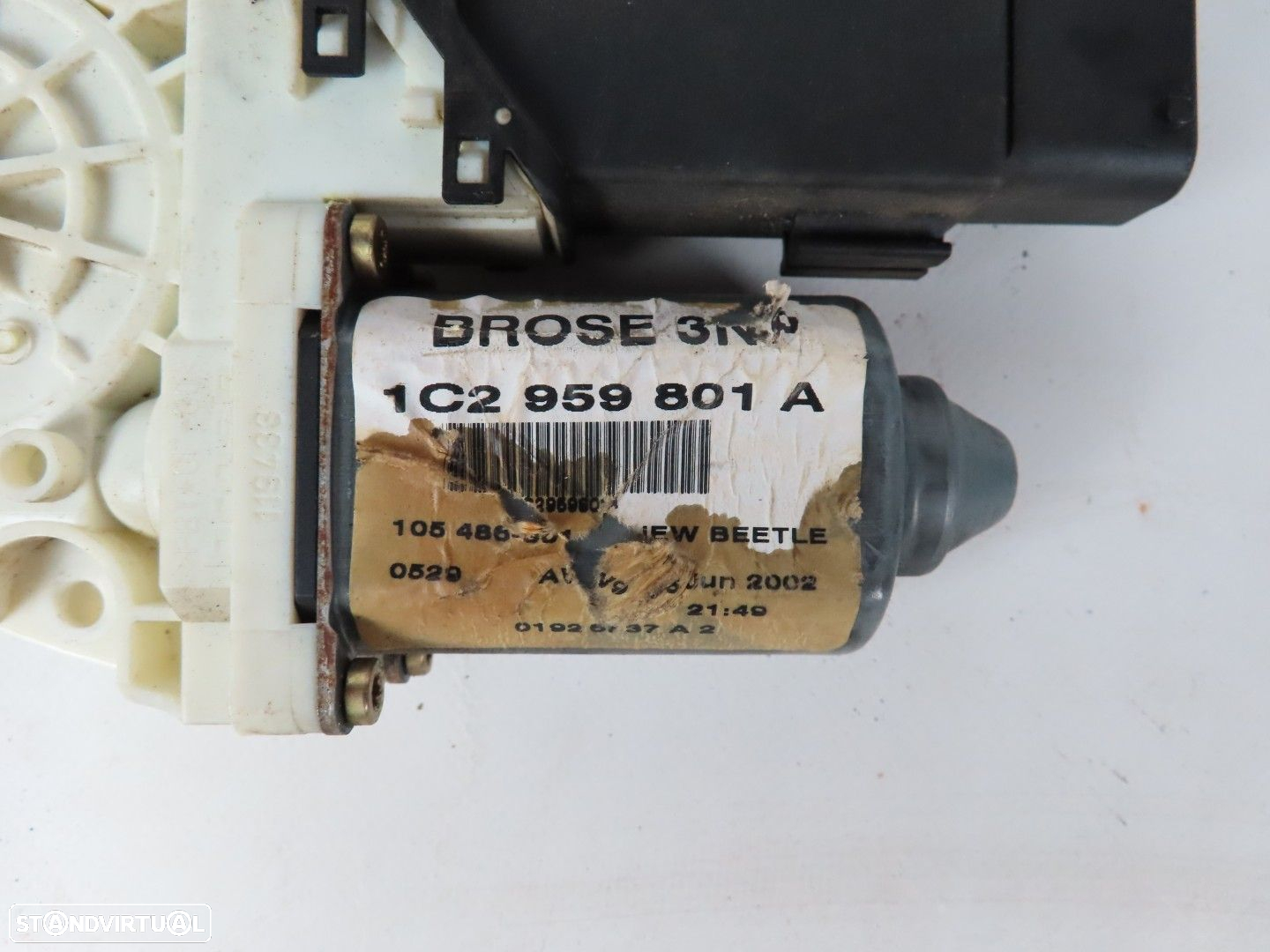 Motor elevador Esquerdo/Frente Seminovo/ Original VW NEW BEETLE (9C1, 1C1) 1C295... - 4
