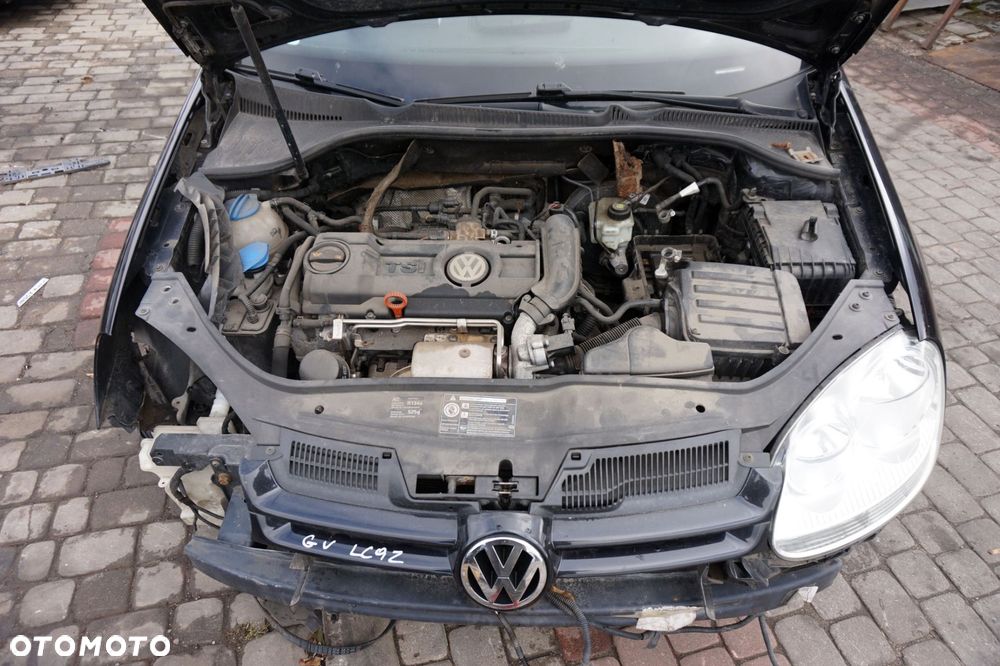 VOLKSWAGEN GOLF V 5D HB 2008 LC9Z 1.4 TSI CAXA 122KM JPG CZARNY na części - 9