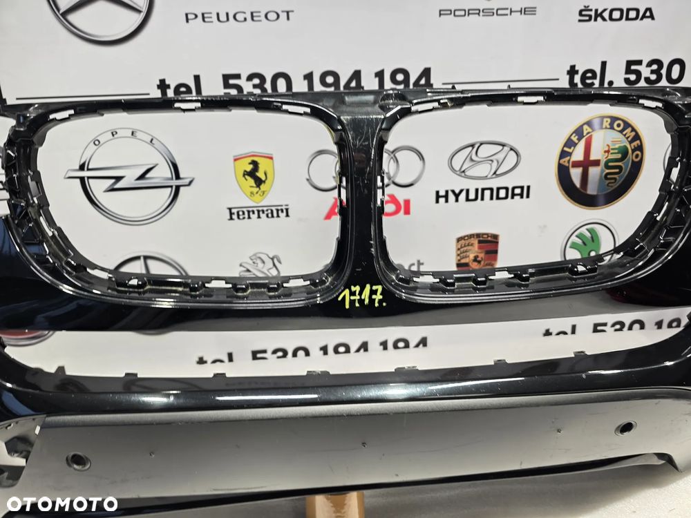BMW X3 LIFT F25 13- ZDERZAK PRZEDNI PRZÓD NA SPRYSKI + 4xPDC , NR 51117338534 / 7338534 , NR AUKCJI NZ1717 / 1 !!! - 13
