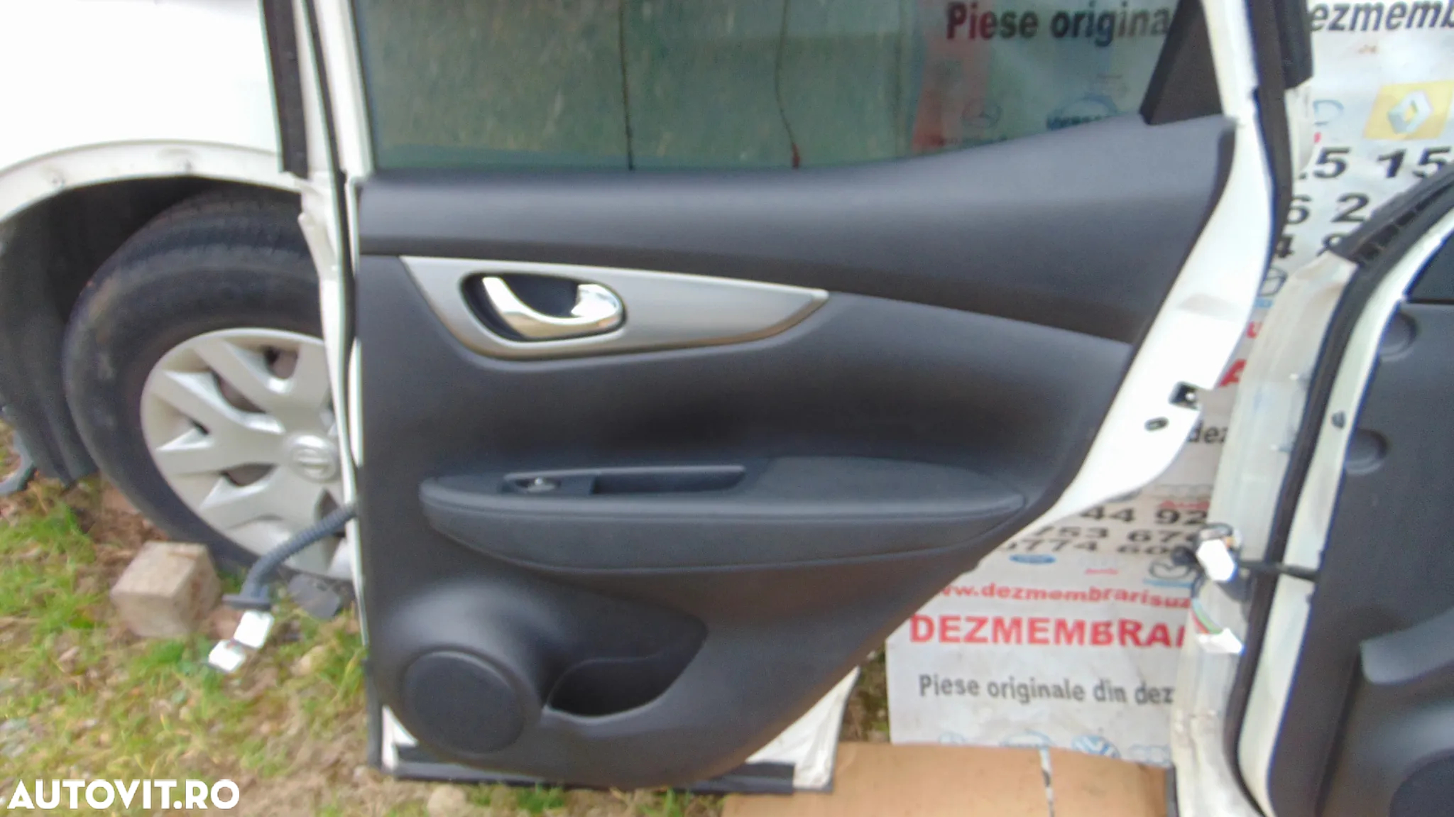 Fete usi Nissan Qashqai 2013-2021 set fete usi panou interior qashqai dezmembrez qashqai 1.5dci man - 2