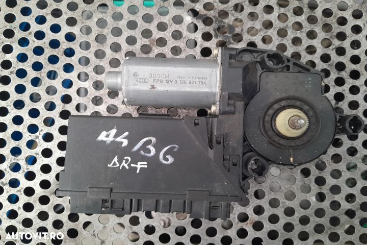 Motoras macara geam fata dreapta 0130821764 Audi A4 B6 [2000 - 2005] - 3