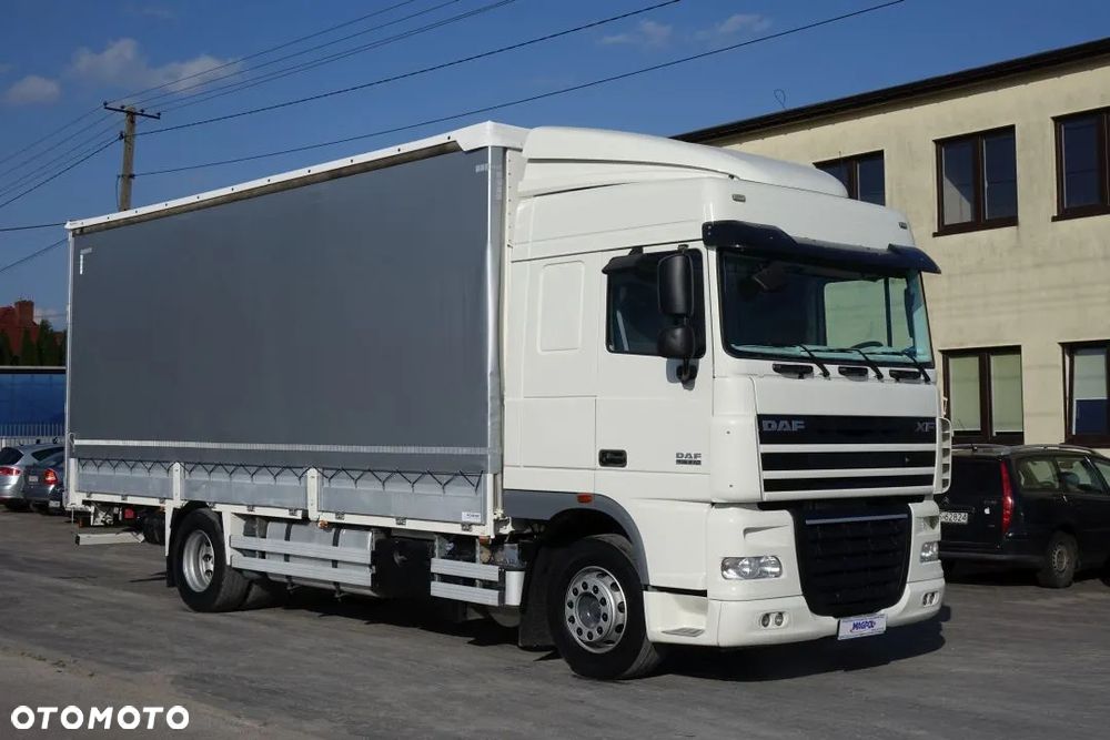 DAF XF 105.510 / BURTO-FIRANKA / EURO5 / AUTOMAT / NOWE PLANDEKI I DACH / PODŁOGA SZYNA-DESKA - 3