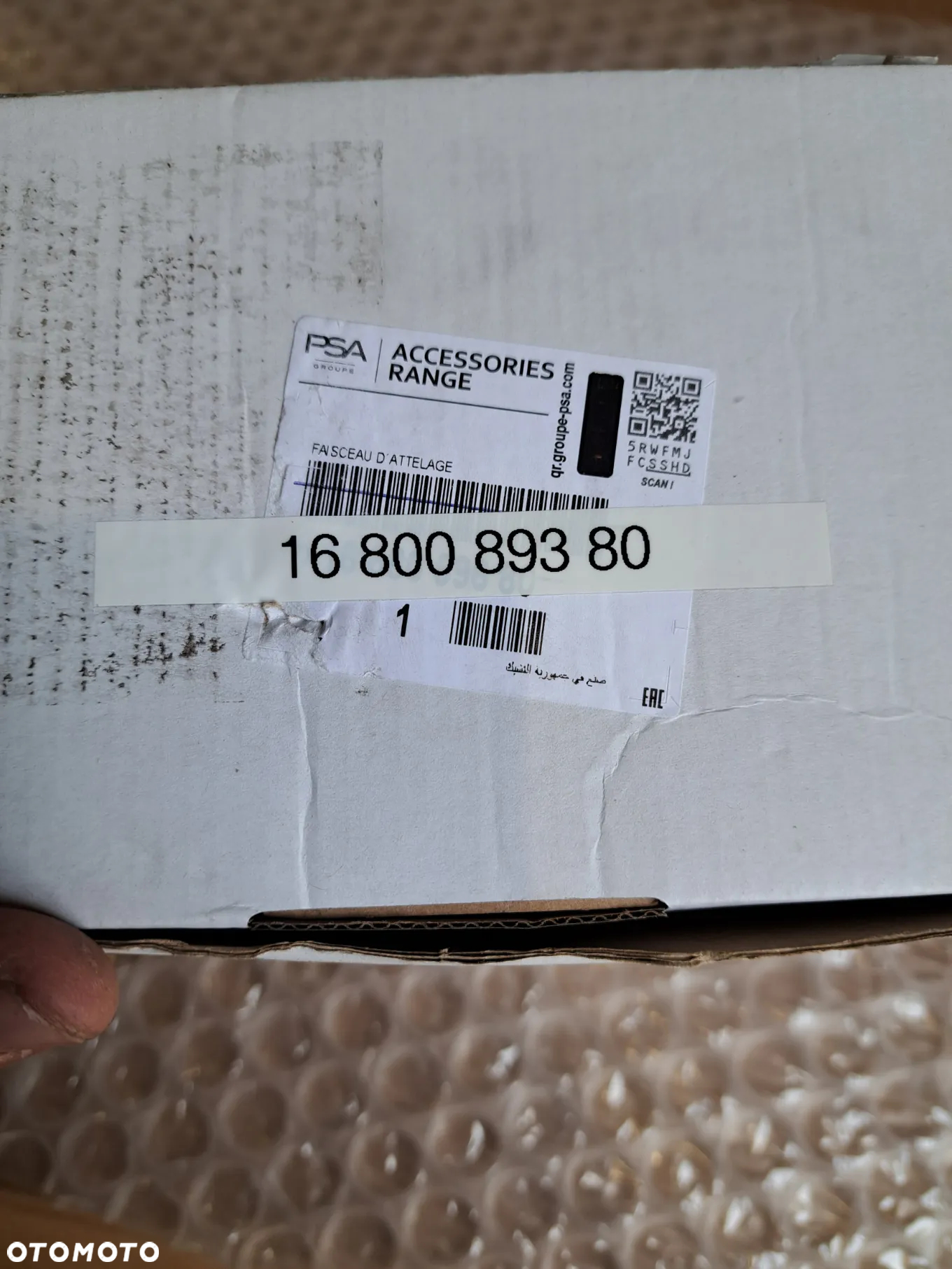 Moduł Wiązka Haka Holowniczego Opel Combo E Peugeot Partner III Rifter Citroën Berlingo III 1680089380 9837167080 - 8