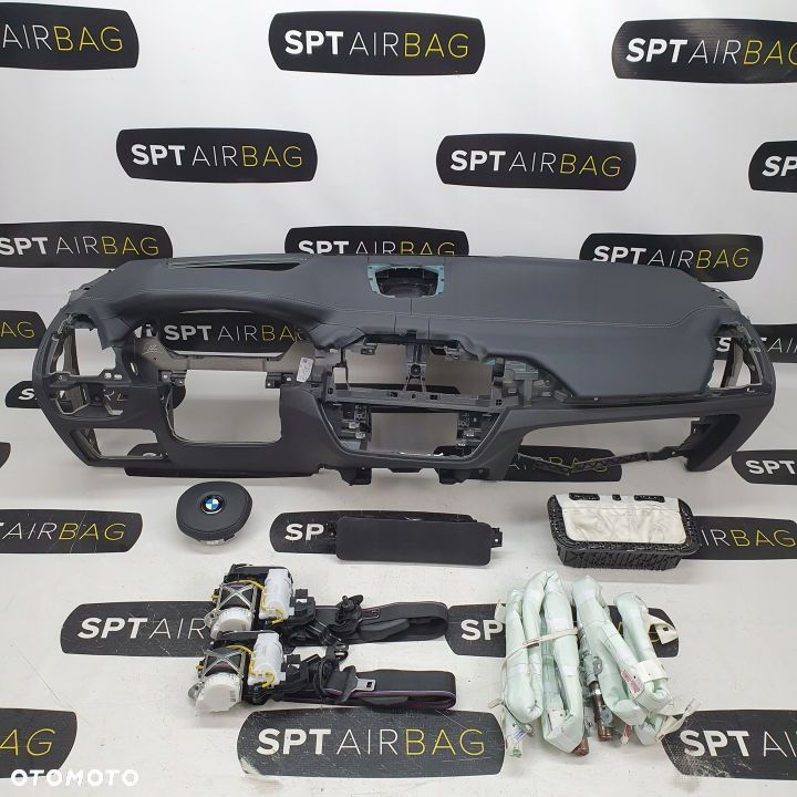 BMW X3 G01 G02 DESKA ROZDZIELCZA KONSOLA KOKPIT PULPIT PODUSZKI AIRBAG AIR BAG PASY KURTYNY KIT SET - 1