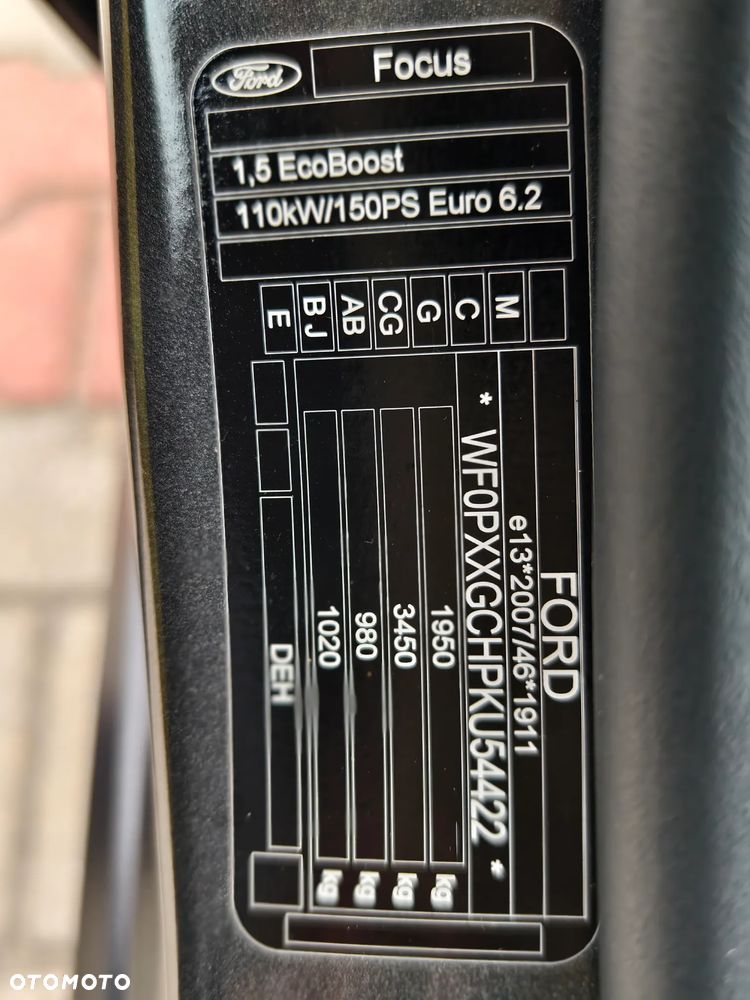 Ford Focus 1.5 EcoBoost STart-Stopp-System TITANIUM - 26