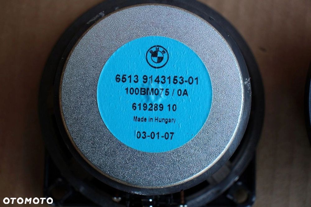 Głośniki drzwi średnio tonowe BMW TOP-HIFI HI-FI 9143153 - 3