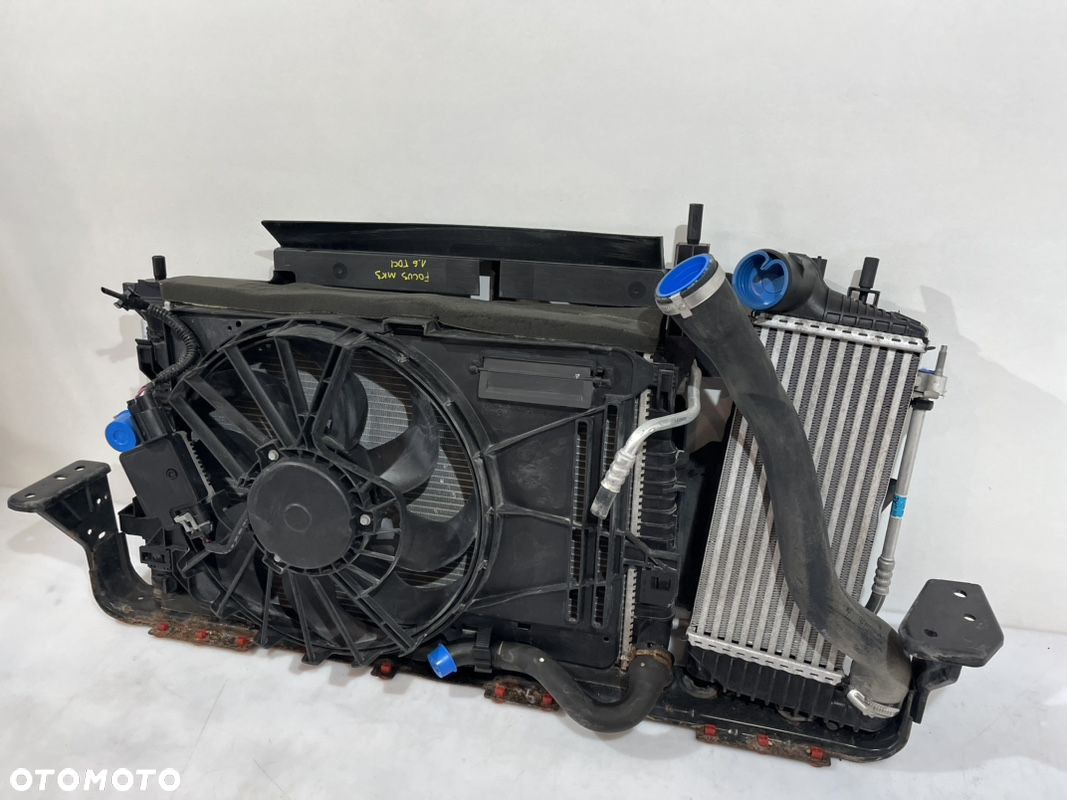 FORD FOCUS MK3 1.6 TDCI KOMPLET CHŁODNIC WENTYLATOR 8V61-8C607-EC - 3