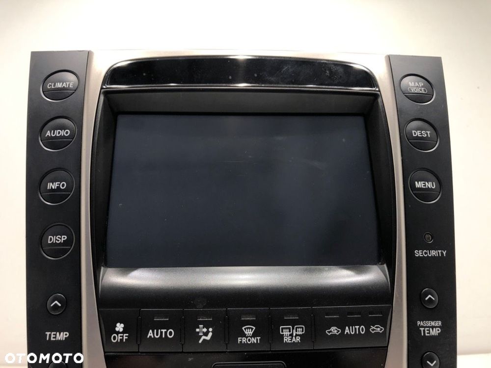 RADIO NAWIGACJA  LEXUS GS (_S19_) 2005 - 2012 450h (GRS191_, GWS191_) 218 kW [296 KM] Hybryda silnik - 3