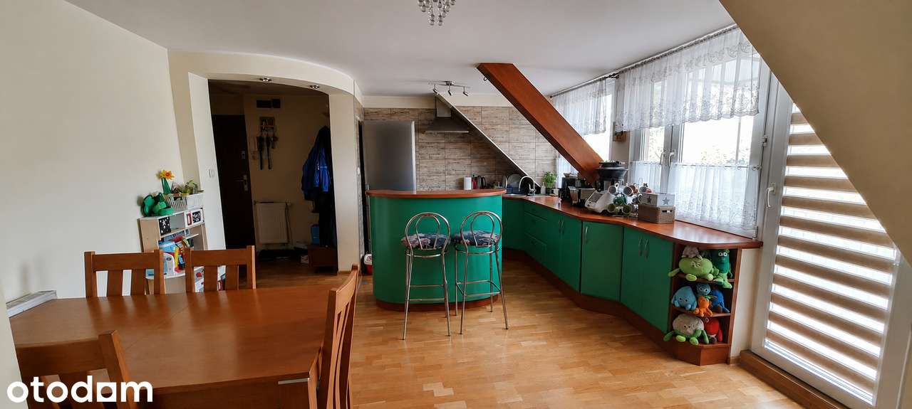 Przestronne duże mieszkanie z balkonem w samym sercu Pucka